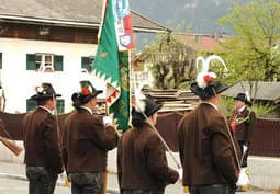 Exerzieren vor der Ausrückung nach Angerberg Bild 23