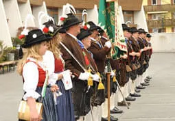 Exerzieren vor der Ausrückung nach Angerberg Bild 22