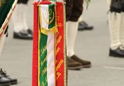 Exerzieren vor der Ausrückung nach Angerberg Bild 8